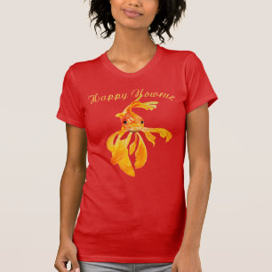 Glückliches Nouruz Persisches Neujahr Goldfisch is T-Shirt