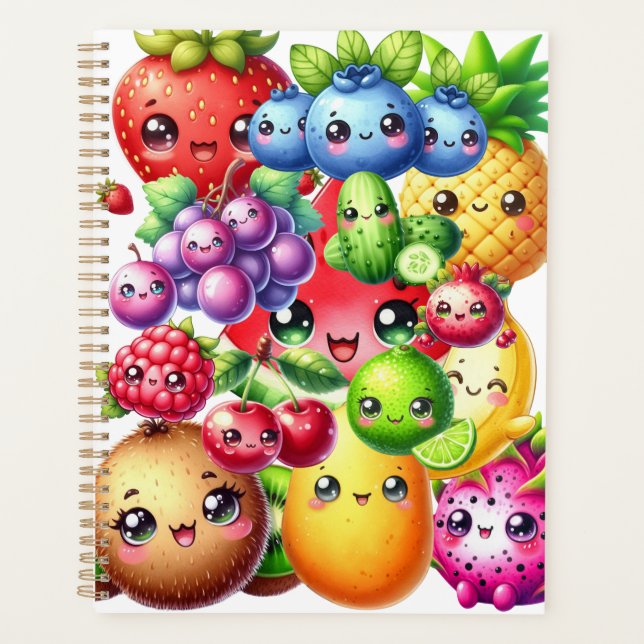 Glückliches Obst Planer (Vorderseite)