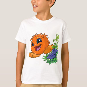 Glückliches orange JubJub in Neopia Zentrale T-Shirt