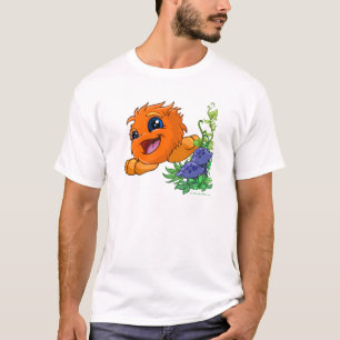 Glückliches orange JubJub in Neopia Zentrale T-Shirt