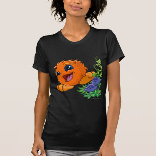 Glückliches orange JubJub in Neopia Zentrale T-Shirt
