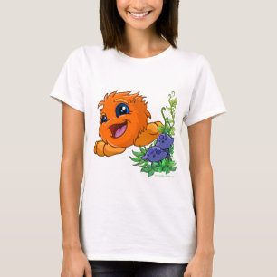 Glückliches orange JubJub in Neopia Zentrale T-Shirt