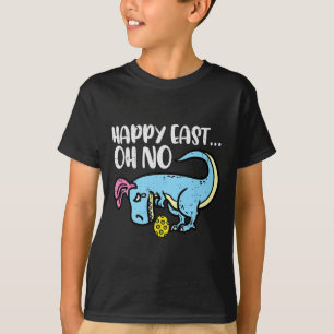 Glückliches Ost Oh Nein Trex Ei Lustiges Ostern Di T-Shirt