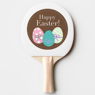 Glückliches Ostern clipart Tischtennis Schläger