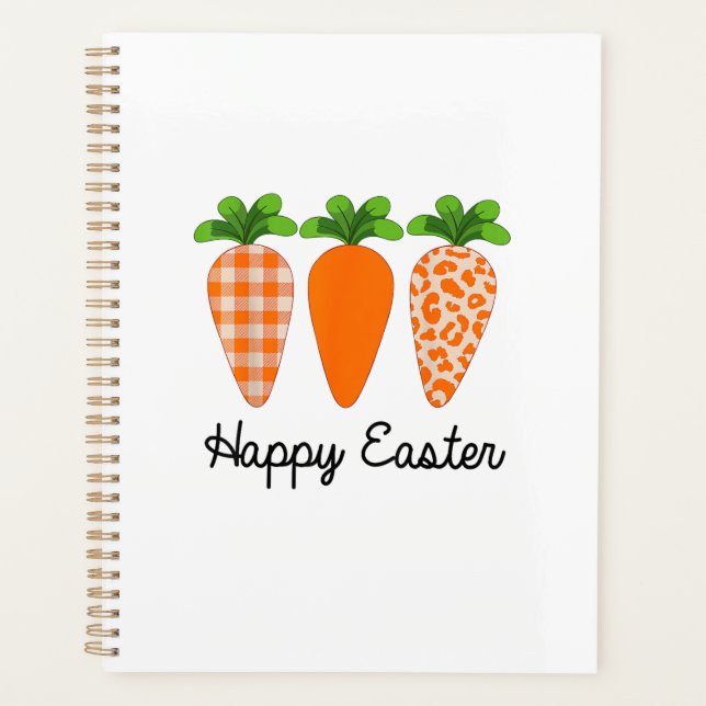 Glückliches Ostern Karotte Süßes Ostern T-Shirt Planer (Vorderseite)