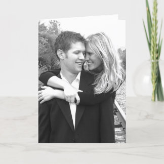 Glückliches Paar Ankündigung