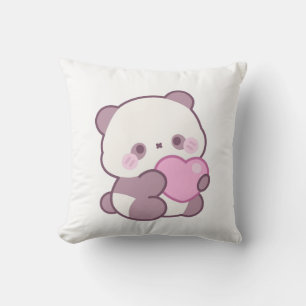 Glückliches Panda-Design Positive Niedliche Vibe Kissen