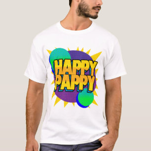 Glückliches Pappy T-Shirt