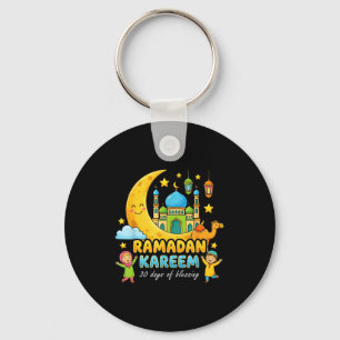 Glückliches Ramadan Mubarak für Jungen Jugend Rama Schlüsselanhänger