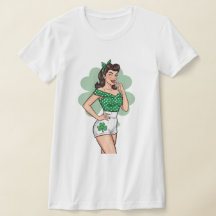 Glückliches Retro Glamour