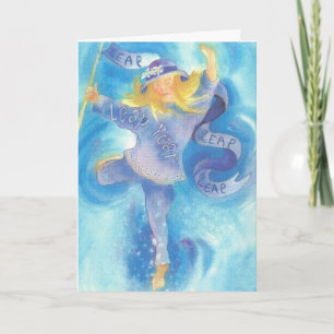 GLÜCKLICHES SCHALTJAHR KARTE