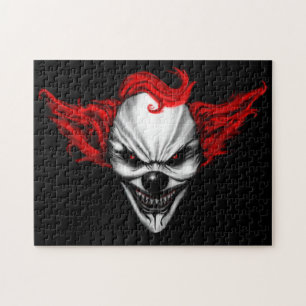 Glückliches schlechtes Clown-Rot-Haar Puzzle