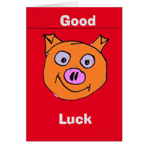 Glückliches Schwein