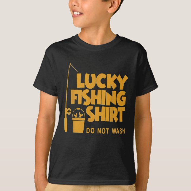 Glückliches Shirt nicht waschen (Vorderseite)