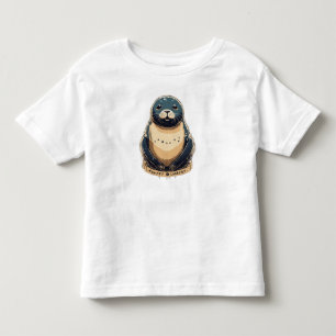 Glückliches Siegel Distressed Vintage T-Shirt