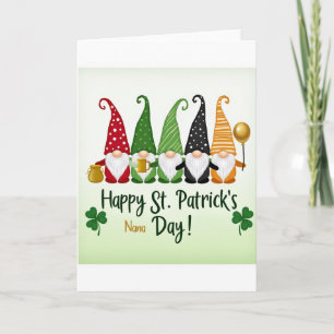 Glückliches St. Patricks Oma Tag Karte