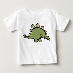 glückliches stegosaur baby t-shirt