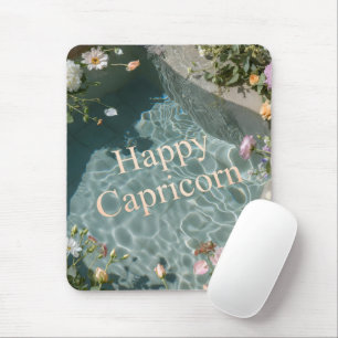 Glückliches Steinbock-Mauspad Mousepad