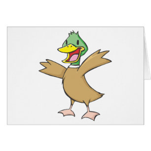 Glückliches Stockenten-Enten-Lächeln