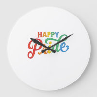Glückliches Stolz Vintage Regenbogen-Typografie-Sh