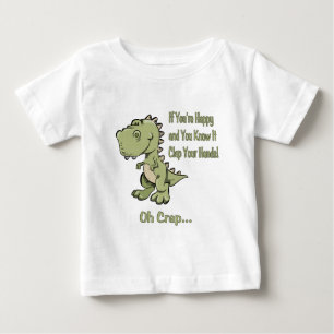Glückliches T-Rex Baby T-shirt