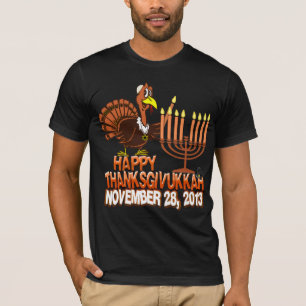 Glückliches Thanksgivukkah T-Shirt