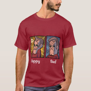 Glückliches/trauriges Gerald-Shirt T-Shirt