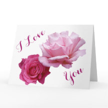 Glückliches Valentinstag hübsche rosa Rosen romant