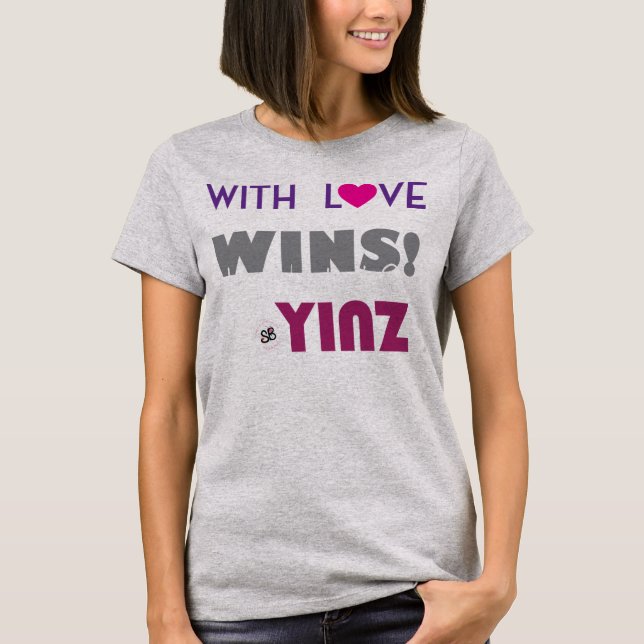 Glückliches Valentinstag Yinz Behälter-Kleid - T-Shirt (Vorderseite)