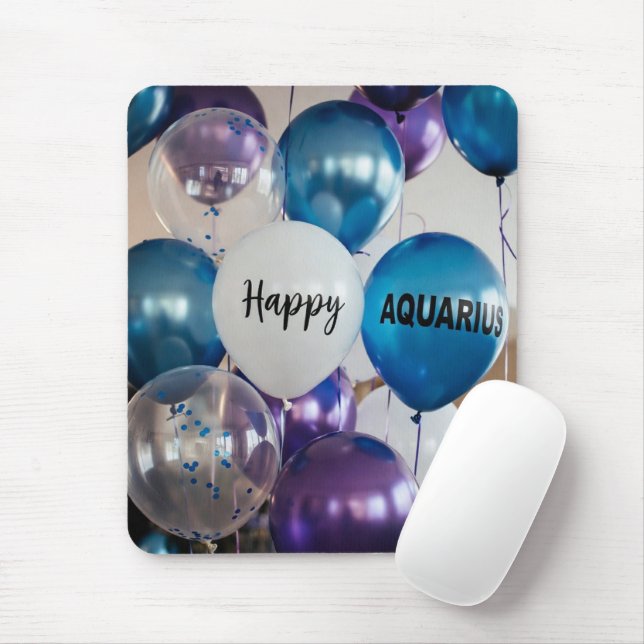 Glückliches Wassermann-Mauspad Mousepad (Mit Mouse)
