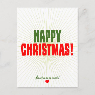 Glückliches Weihnachten - jetzt, wo meine