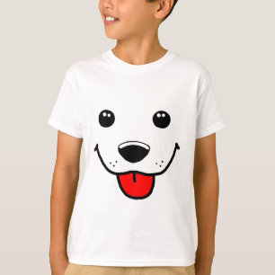 Glückliches Welpen-Gesicht T-Shirt