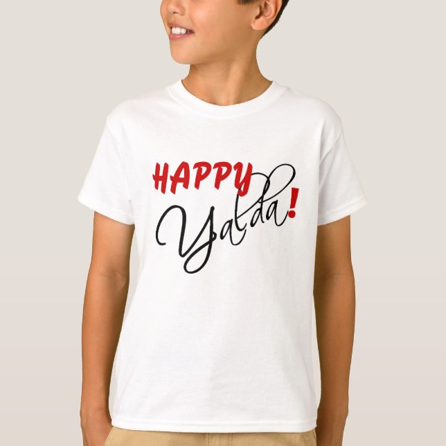 Glückliches Yalda! T-Shirt (Vorderseite)