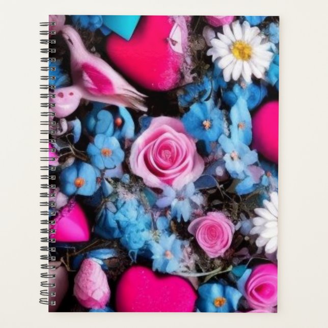 GLÜCKLICHKEIT KOMMT AUS DEM PLANER (Vorderseite)