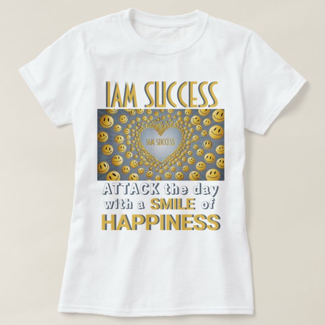 GLÜCKLICHKEIT T-Shirt (Design vorne)