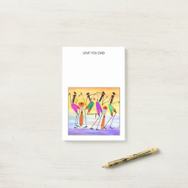 Glücklichsein nach der Veröffentlichung Post-it Klebezettel