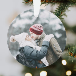 Glücklichste Feiertage | Minimalistisch Stilvolle Ornament