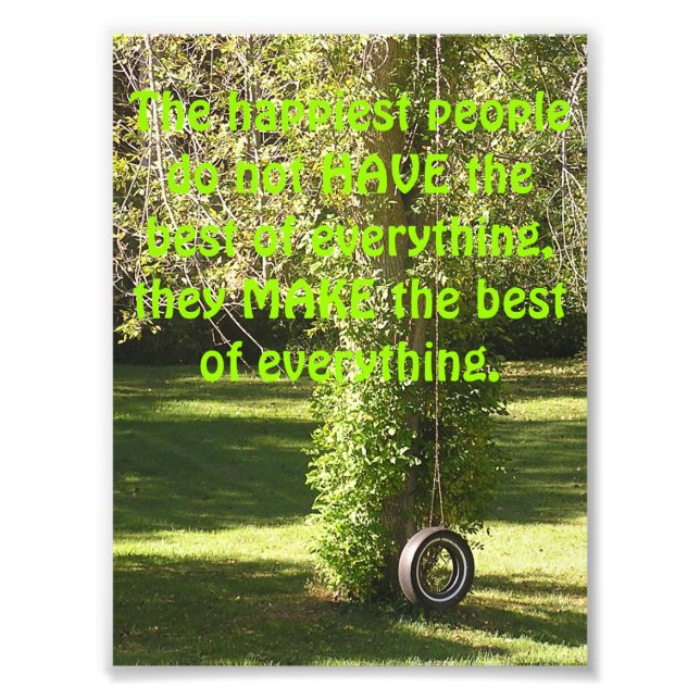 Glücklichste Fotodruck (Vorne)