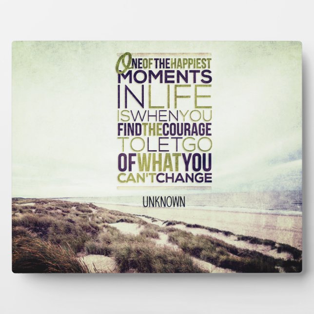 Glücklichste Momente im Leben Fotoplatte (Vorderseite)