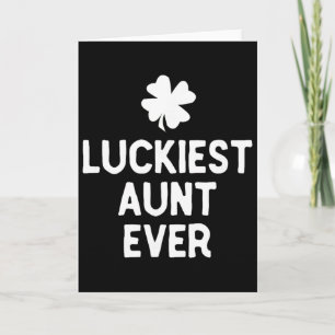 Glücklichste Tante überhaupt St. Patrick's Day Lus Karte