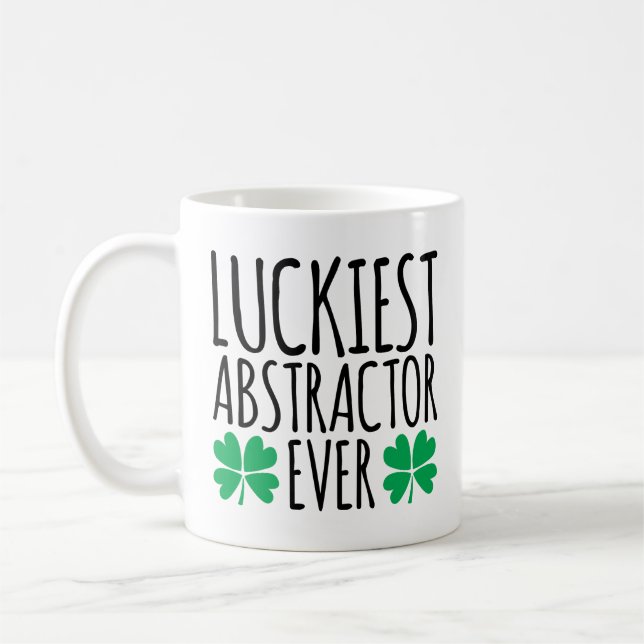 Glücklichster Abstractor je Kaffeetasse (Links)