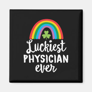 Glücklichster Arzt aller Zeiten St. Patrick Tag Sh Magnet