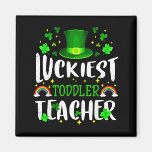 Glücklichster Kleinkind-Lehrer St. Patricks Day Le Magnet