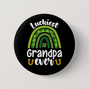 Glücklichster Opa Aller Zeiten Familie St. Patrick Button