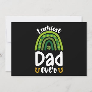 Glücklichster Vater je Familie St Patrick's Day Einladung