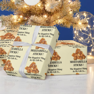 Glücklichstes Ding in meinem Leben sind Mozzarella Geschenkpapier