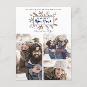 Glücklichstes Neues Jahr   Postkarten   Neujahr