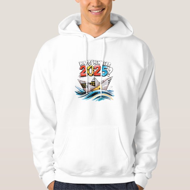 GlückNeujahr2025 Hoodie (Vorderseite)