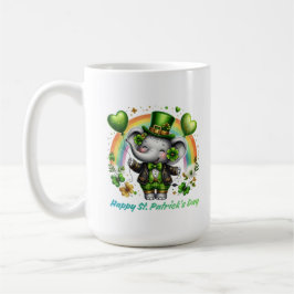 Glücks-Elefanten-Regenbogen-Anhänger Kaffeetasse