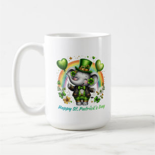 Glücks-Elefanten-Regenbogen-Anhänger Kaffeetasse